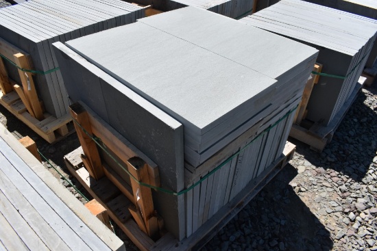Pallet of 18" x 36" Bluestone Pieces