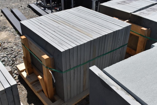 Pallet of 24" x 36" Bluestone Pieces