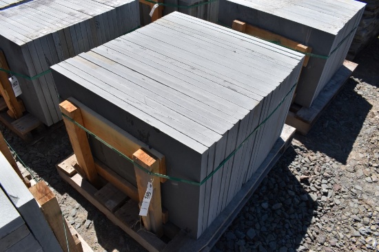 Pallet of 24" x 36" Bluestone Pieces