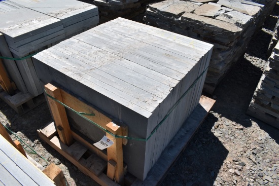 Pallet of 24" x 36" Bluestone Pieces
