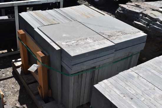 Pallet of 18" x 24" Bluestone Pieces