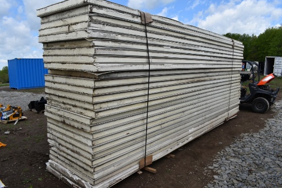 27 Pieces of 20' x 4' x 3" Foam Insulation