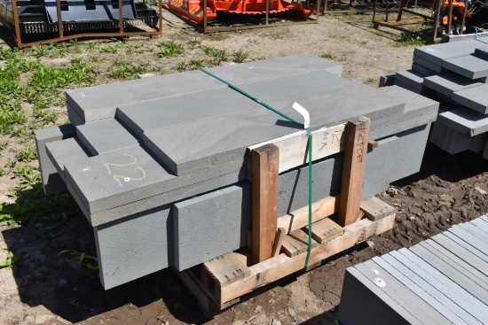 Pallet of 12" Mixed Bluestone Treads