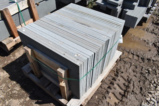 Pallet of 24" x 36" Bluestone Pieces