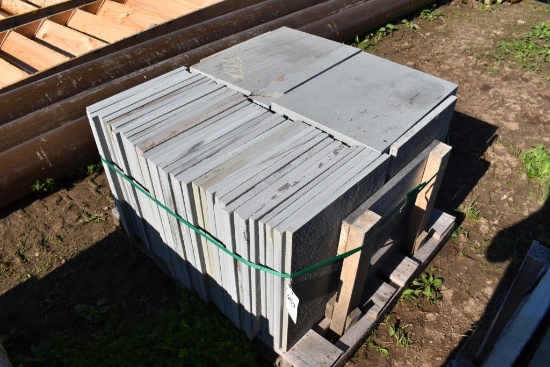 Pallet of 18" x 24" Bluestone Pieces