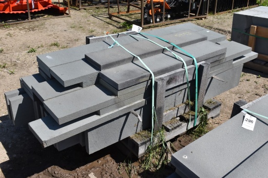 Pallet of 10" Mixed Bluestone Treads