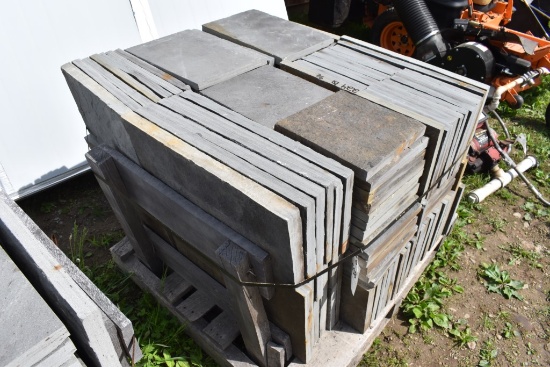 Pallet of Mixed Bluestone Pieces