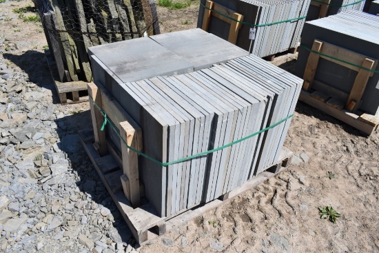 Pallet of 24" x 18" Bluestone Pieces