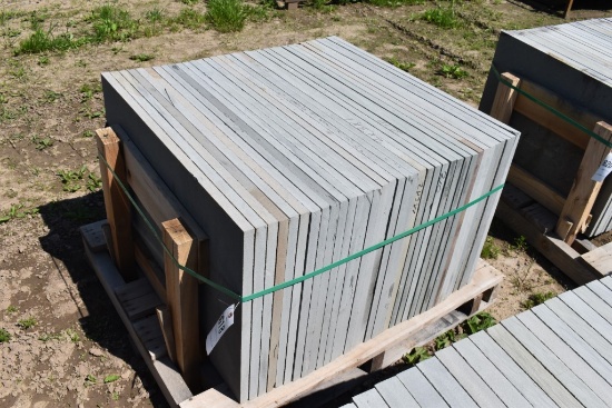 Pallet of 24" x 36" Bluestone Pieces