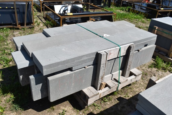 Pallet of 12" Mixed Bluestone Treads