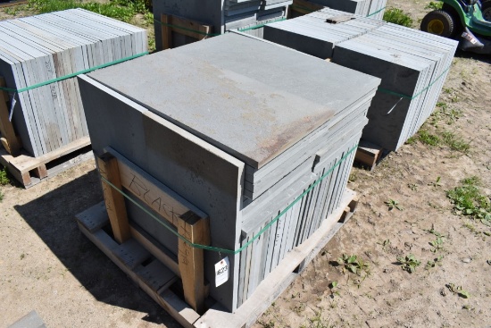 Pallet of 18" x 36" Bluestone Pieces