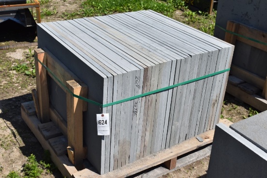 Pallet of 24" x 36" Bluestone Pieces