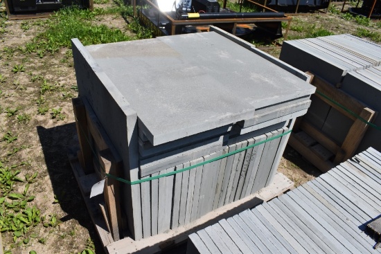 Pallet of 18" x 36" Bluestone Pieces