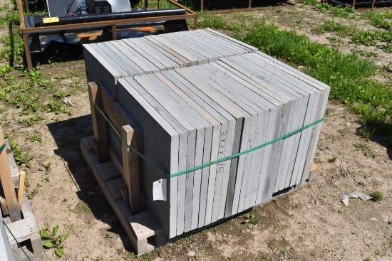 Pallet of 24" x 24" Bluestone Pieces