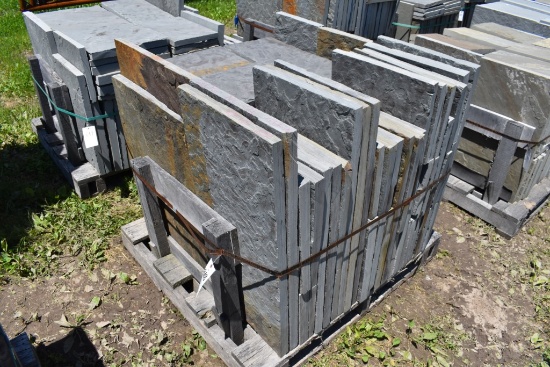 Pallet of Mixed Bluestone Pieces