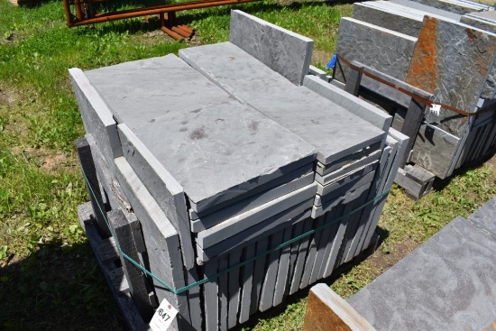 Pallet of Mixed Bluestone Pieces