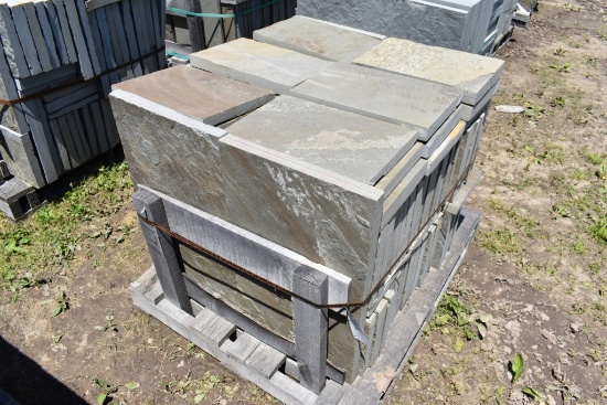 Pallet of 12" x 18" Bluestone Pieces