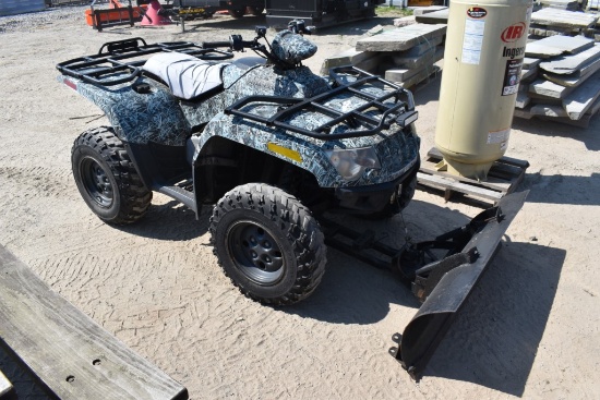 Artic Cat 400 ATV with Snow Plow
