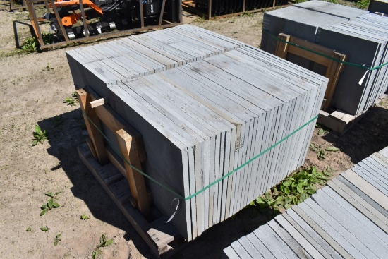 Pallet of 24" x 24" Bluestone Pieces