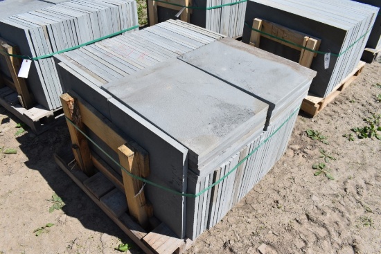 Pallet of 18" x 24" Bluestone Pieces