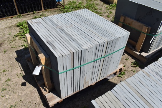 Pallet of 24" x 36" Bluestone Pieces