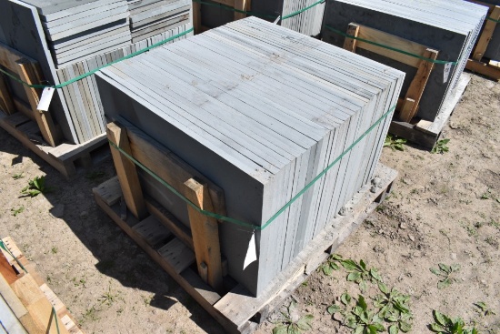 Pallet of 24" x 36" Bluestone Pieces