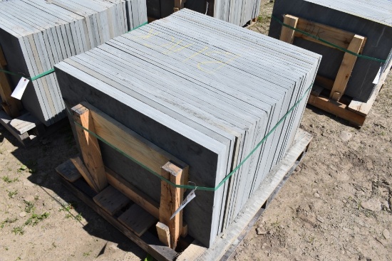 Pallet of 24" x 36" Bluestone Pieces
