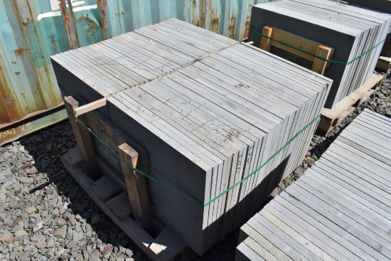 Pallet of 24" x 24" Bluestone Pieces