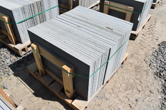Pallet of 24" x 36" Bluestone Pieces