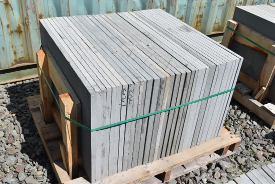 Pallet of 24" x 36" Bluestone Pieces