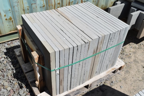 Pallet of 24" x 36" Bluestone Pieces