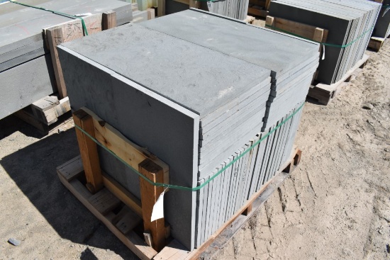 Pallet of 18" x 36" Bluestone Pieces