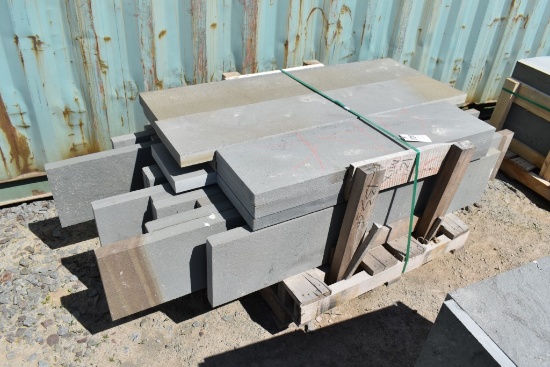 Pallet of 12" Mixed Bluestone Treads
