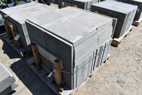 Pallet of 18" x 36" Bluestone Pieces
