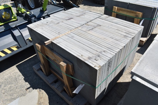 Pallet of 24" x 24" Bluestone Pieces