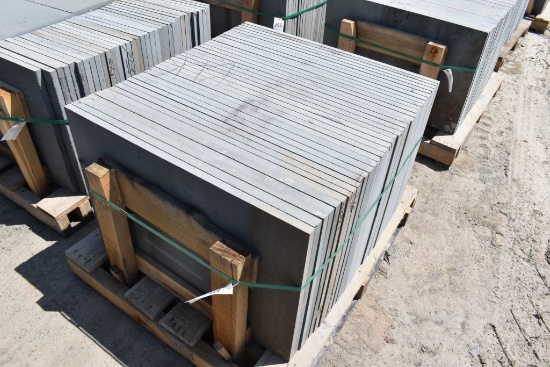 Pallet of 24" x 36" Bluestone Pieces