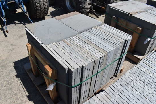 Pallet of 18" x 24" Bluestone Pieces