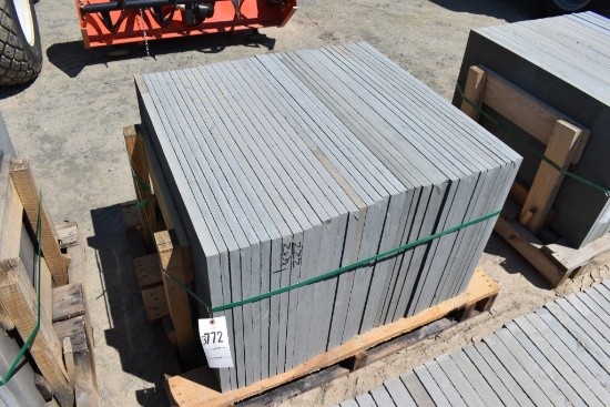 Pallet of 24" x 36" Bluestone Pieces