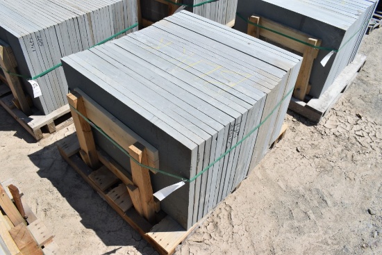 Pallet of 24" x 36" Bluestone Pieces