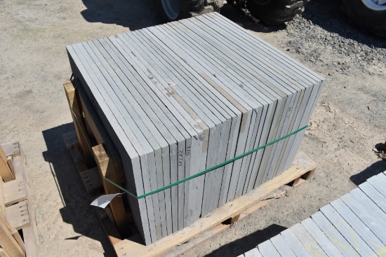 Pallet of 24" x 36" Bluestone Pieces