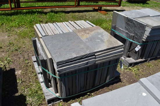 Pallet of 18" x 24" Bluestone Pieces