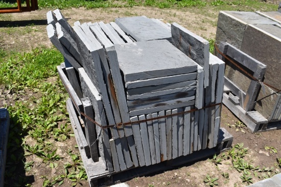 Pallet of Mixed Bluestone Pieces