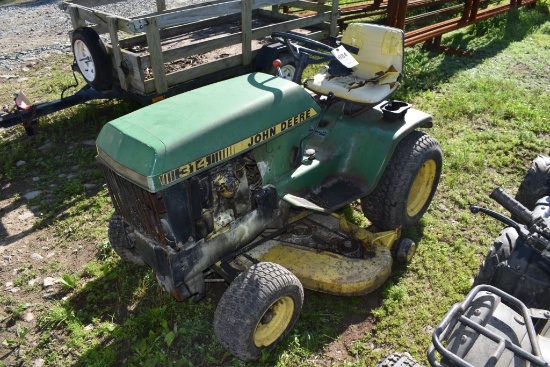 John Deere 314 Lawn Tractor