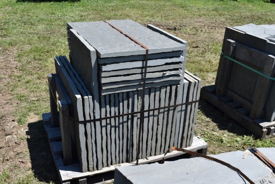 Pallet of 24" x 36" Bluestone Pieces