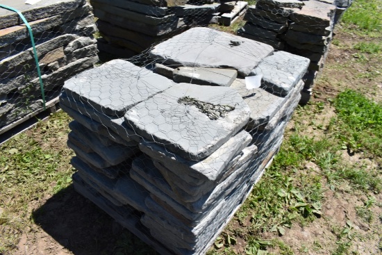 Pallet of Tumbled Wall Stone