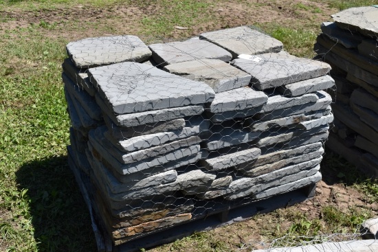Pallet of Tumbled Wall Stone