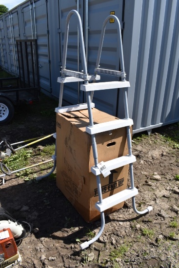 Aqua Pro Pool Pump and Ladder
