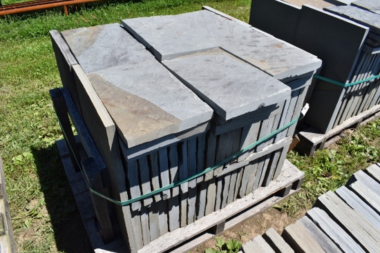 Pallet of 12" x 18" Bluestone Pieces
