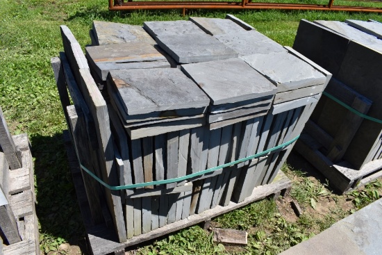 Pallet of 12" x 12" Bluestone Pieces