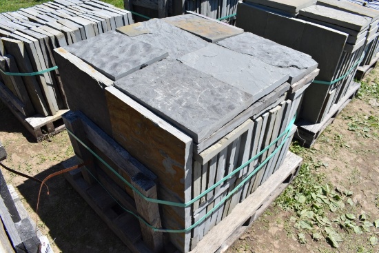 Pallet of 12" x 18" Bluestone Pieces